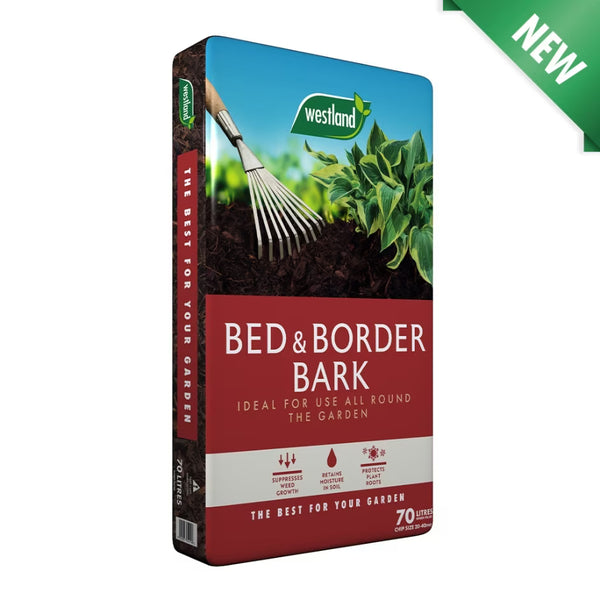 BED & BORDER CHIPPED BARK 70L