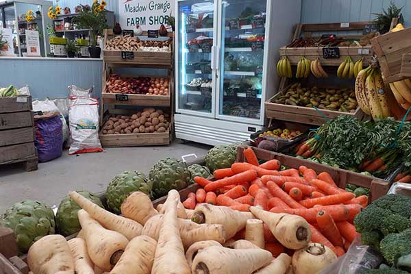 Local Farm Shop at Meadow Grange Garden Centre near Canterbury