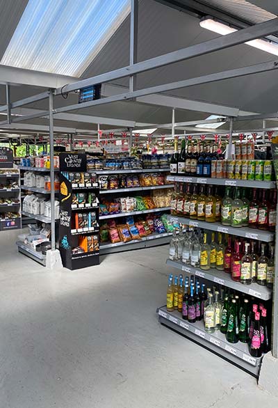 farm shop at Meadow Grange Garden Centre near Whitstable and Canterbury