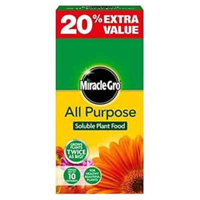 Miracle-Gro All Purpose Feed 1kg + 20% Extra Free