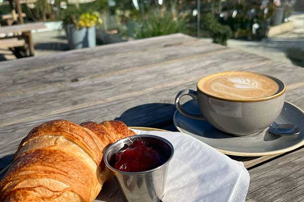 fresh food at Meadow Grange garden centre