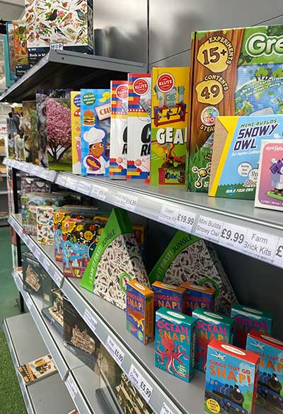 Toys and Games for sale at Meadow Grange Garden Centre  near Whitstable and Canterbury