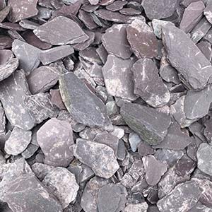 Plum Slate Decorative Chippings