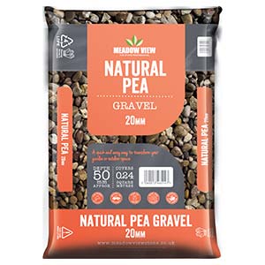 Natural Pea Gravel 20mm