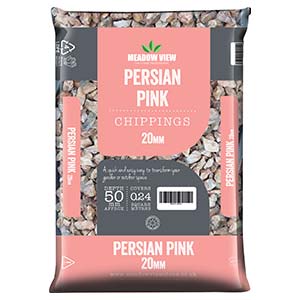 Persian Pink Chippings 20mm