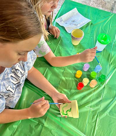 Plant Pot Painting Workshop