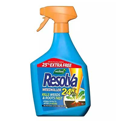 Resolva 24hr Weedkiller 800ml + 25% Extra Free