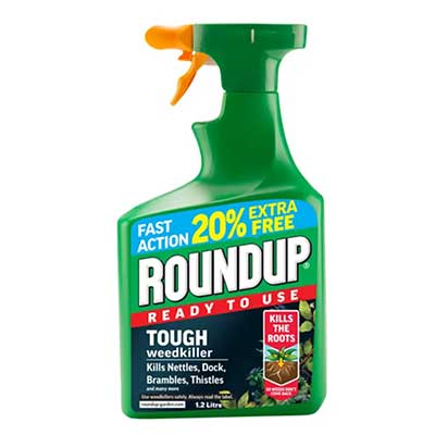 RoundUp Tough 1L + 20% Extra Free