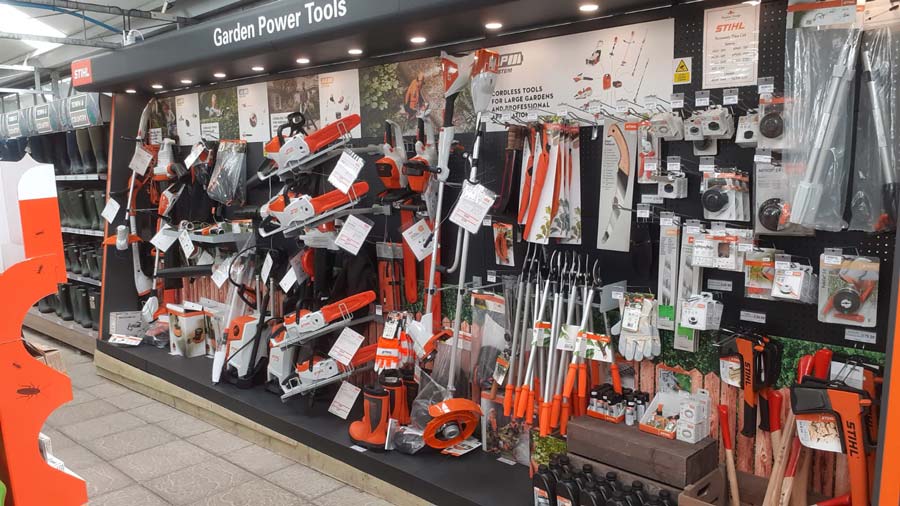 Meadow Grange Nursery are STHIL stockists for battery power tools