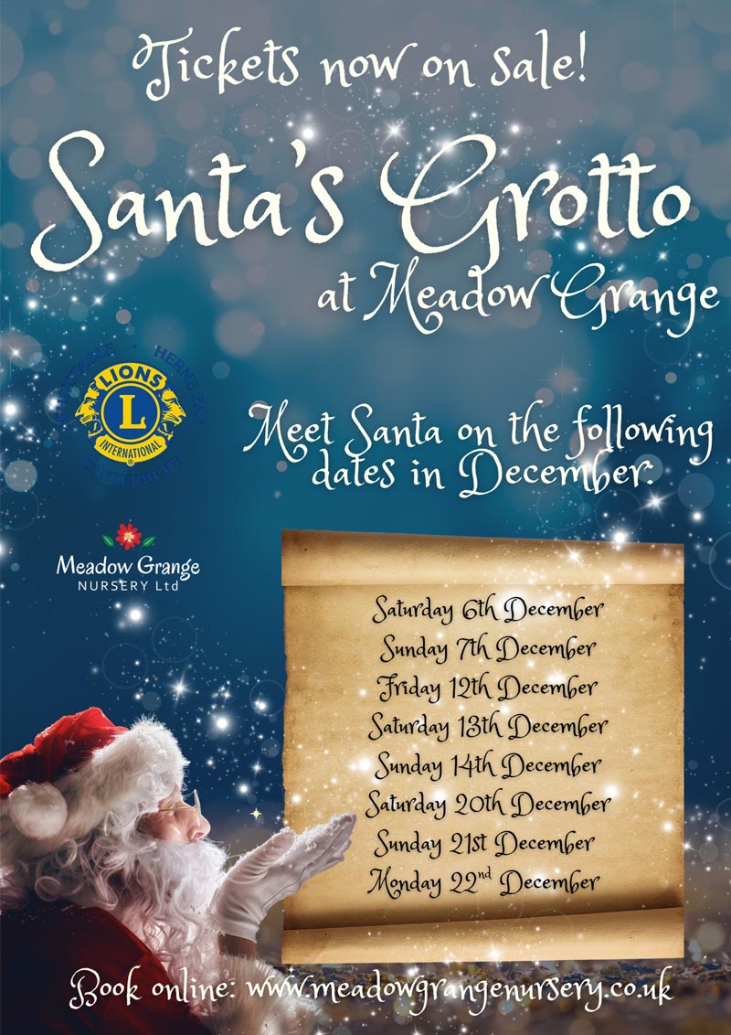Visit Santa in his Grotto this Christmas near Canterbury, Whiststable